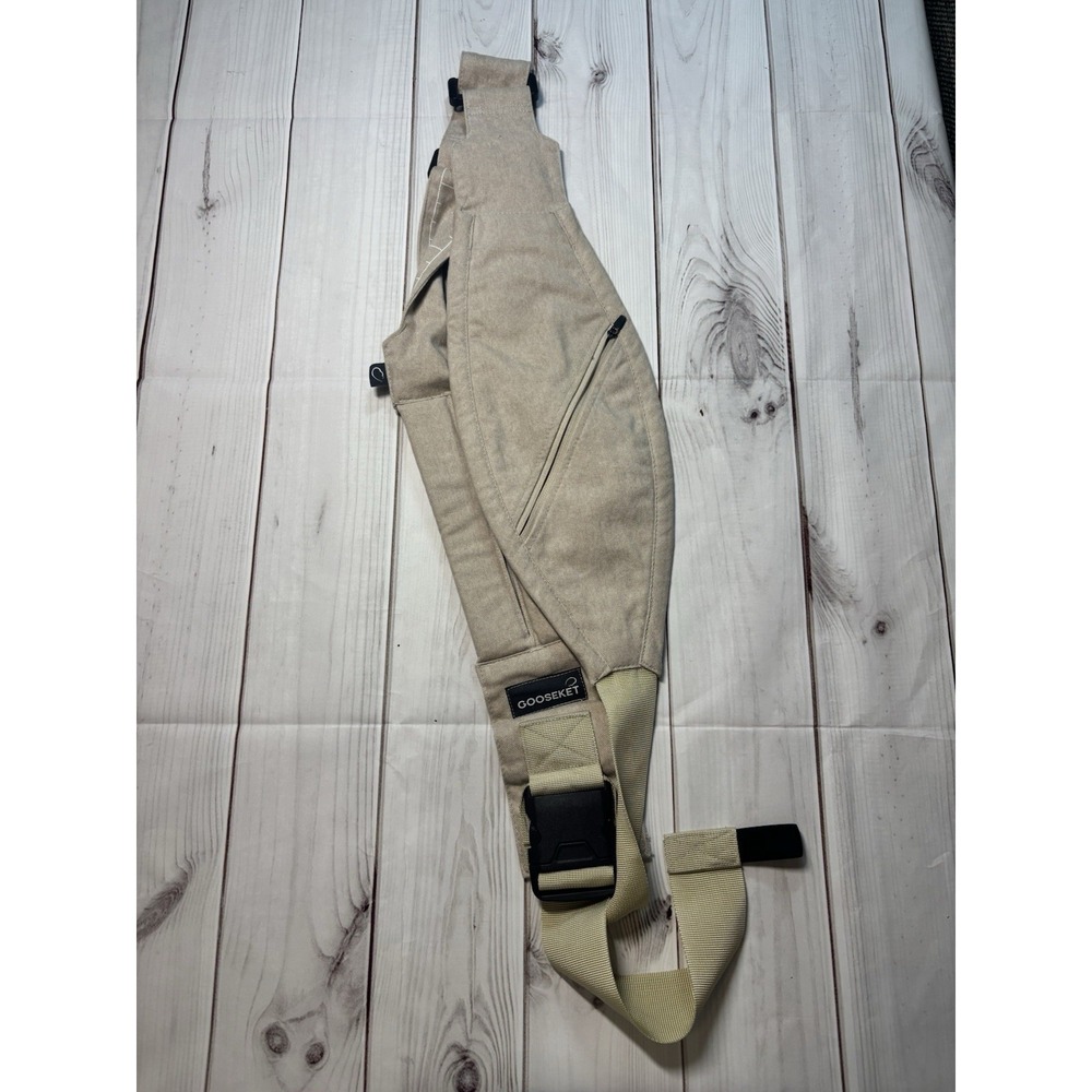 Beige Gooseket Toddler Sling 365 Cotton Carrier Baby